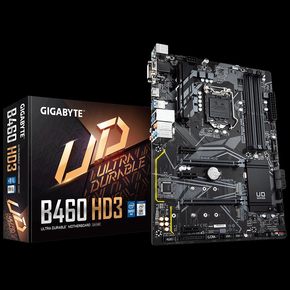 Placa de baza Gigabyte B460 HD3, Socket 1200