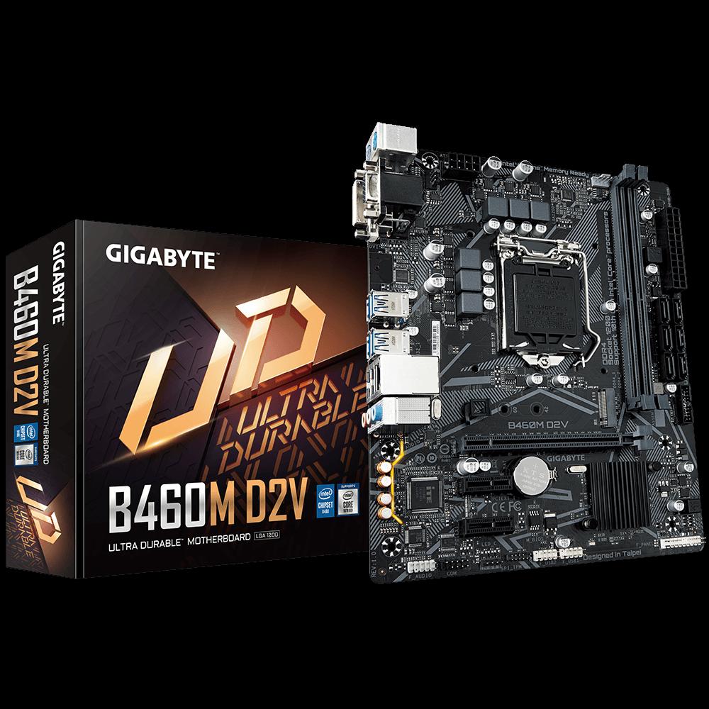 Placa de baza Gigabyte B460M D2V, Socket 1200