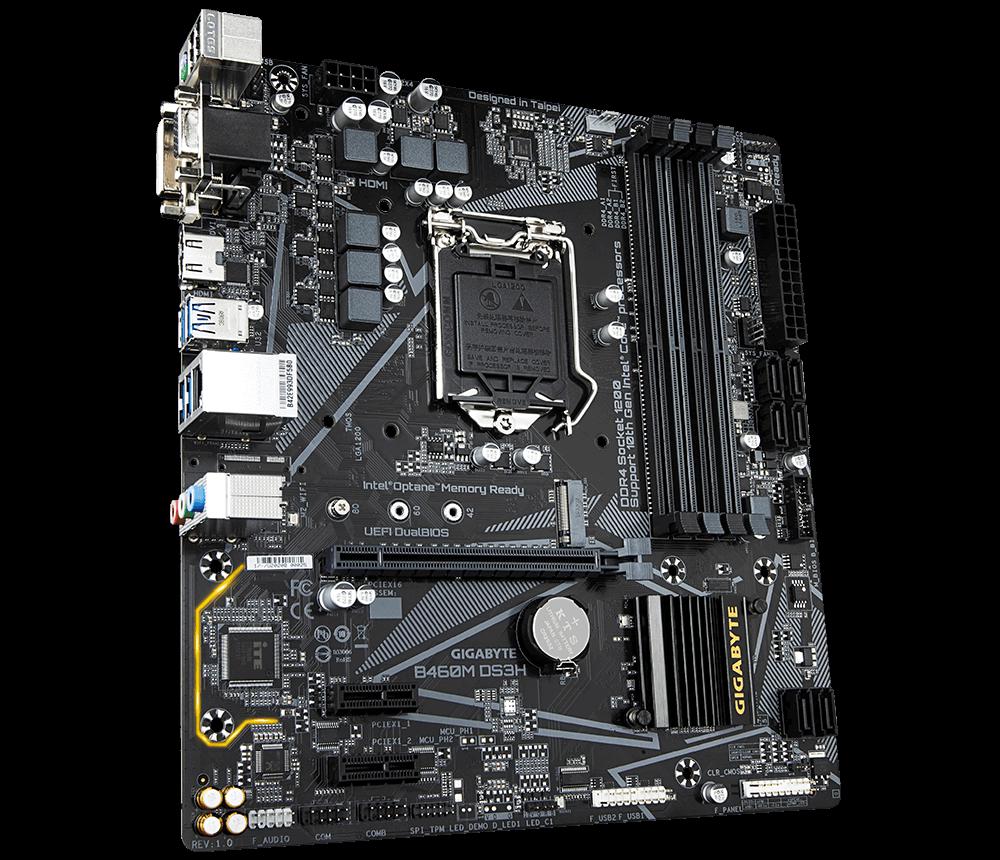 Placa de baza Gigabyte B460M DS3H, Socket 1200