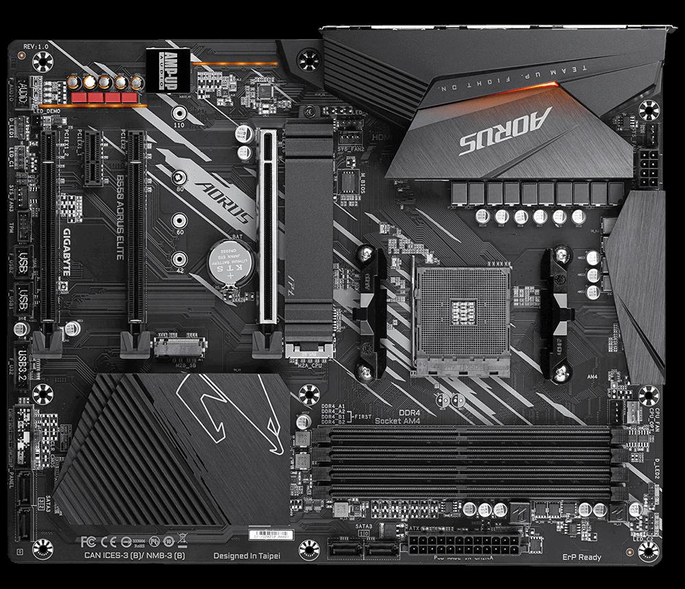 Placa de baza Gigabyte B550 AORUS Elite, Socket AM4