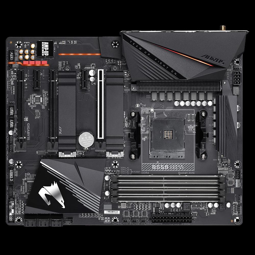 Placa de baza Gigabyte B550 AORUS PRO AC, Socket AM4