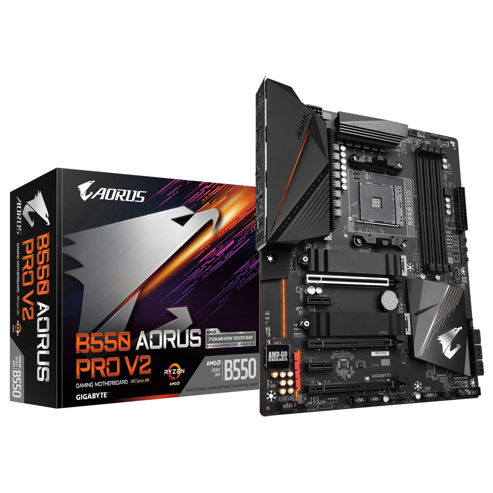 Placa de baza Gigabyte B550 AORUS PRO V2, Socket AM4