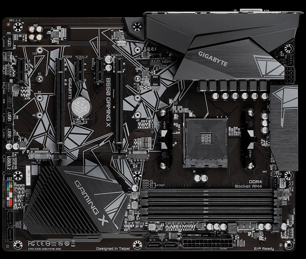 Placa de baza Gigabyte B550 GAMING X, Socket AM4