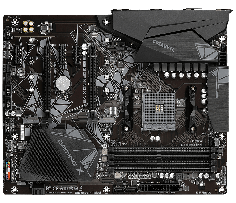 Placa de baza Gigabyte B550 GAMING X V2, Socket AM4