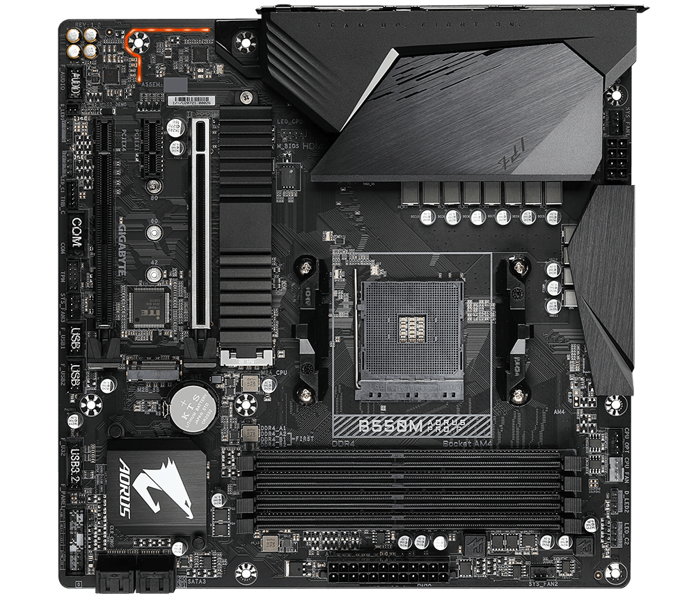 Placa de baza Gigabyte B550M AORUS PRO-P, Socket AM4