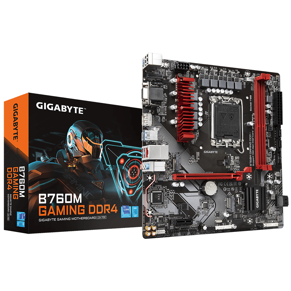 Placa de baza GIGABYTE B760M Gaming LGA1700