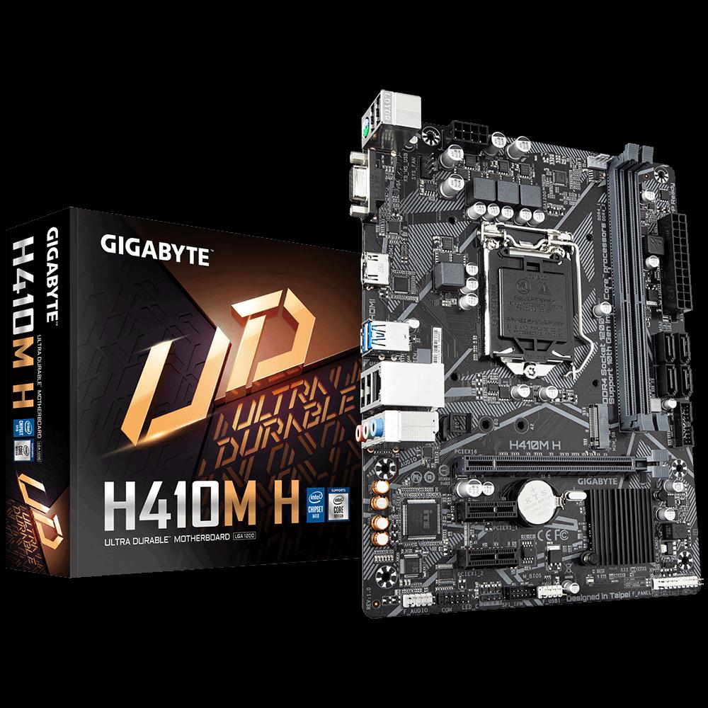 Placa de baza Gigabyte H410M H, Socket 1200