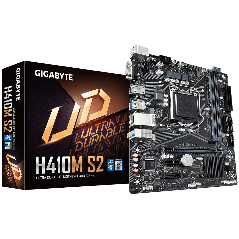 Placa de baza Gigabyte H410M S2, Socket 1200