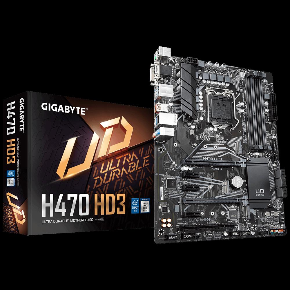 Placa de baza Gigabyte H470 HD3, Socket 1200