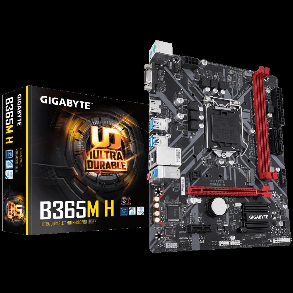 Placa de baza Gigabyte B365 H, Socket 1151