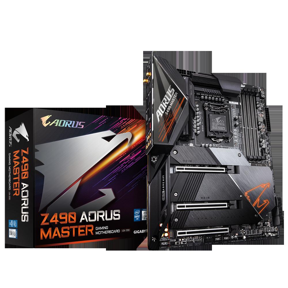 Placa de baza Gigabyte Z490 AORUS MASTER, Socket 1200