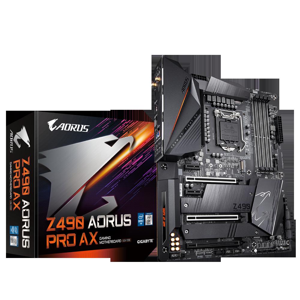 Placa de baza Gigabyte Z490 AORUS PRO AX, Socket 1200