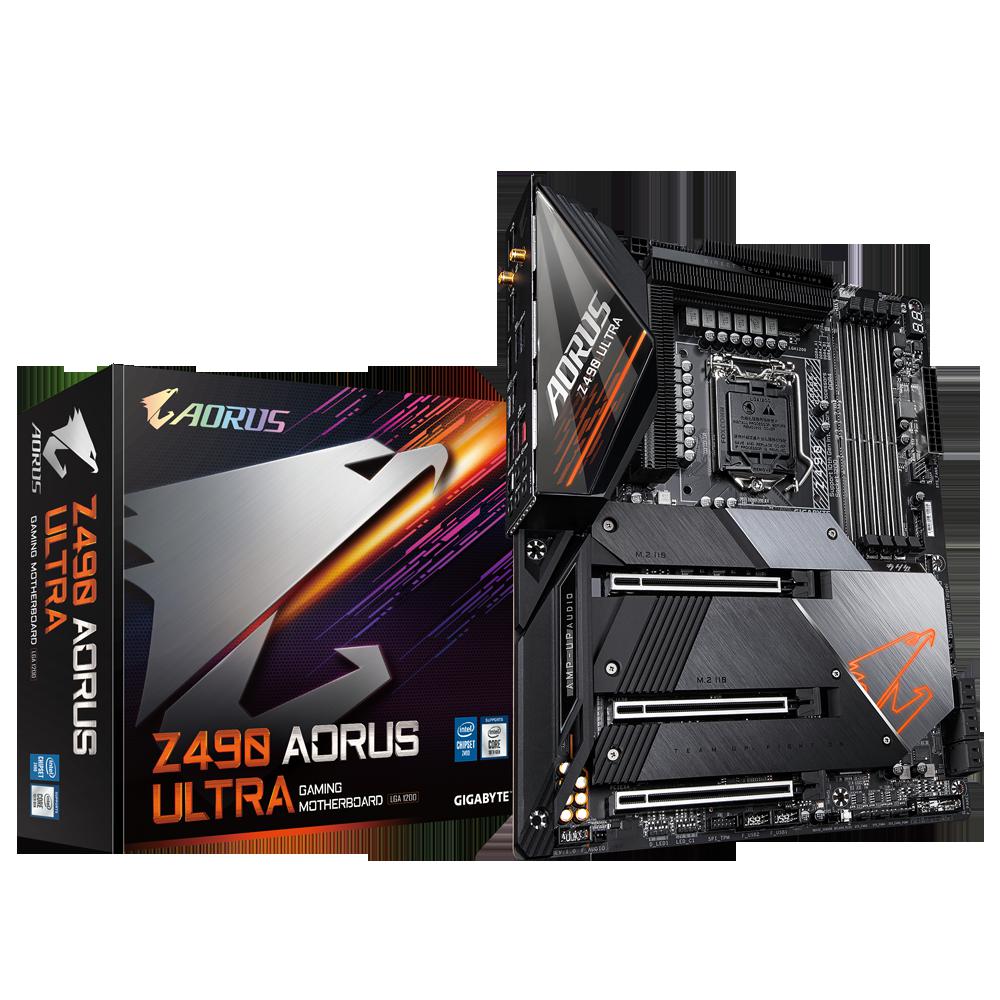 Placa de baza Gigabyte Z490 AORUS ULTRA, Socket 1200