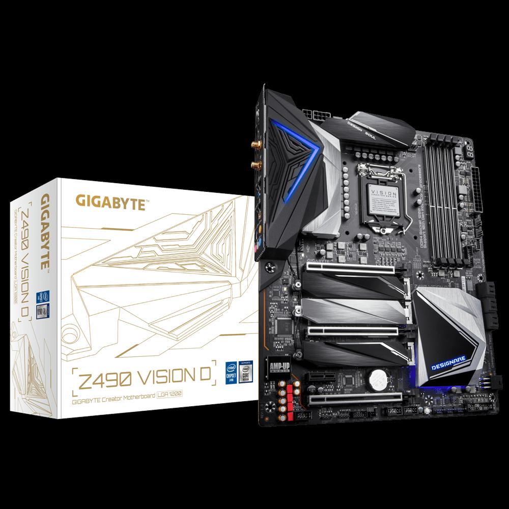 Placa de baza Gigabyte Z490 VISION D Socket LGA 1200