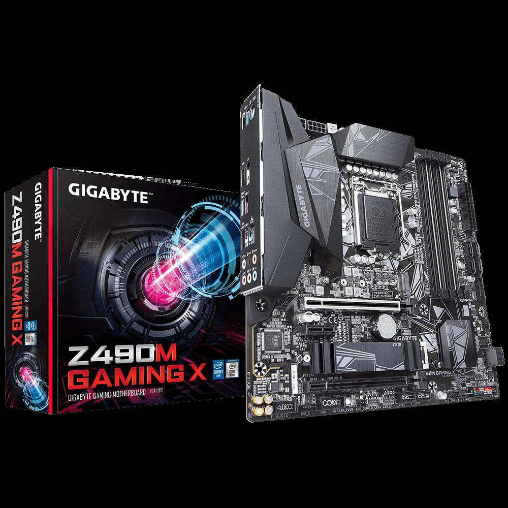 Placa de baza Gigabyte Z490M GAMING X, Socket 1200