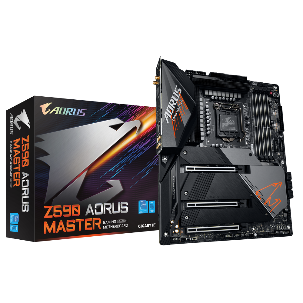 Placa de baza Gigabyte Z590 AORUS MASTER, Socket 1200