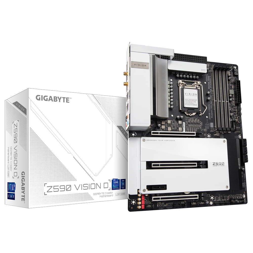 Placa de baza Gigabyte Z590 VISION D LGA 1200