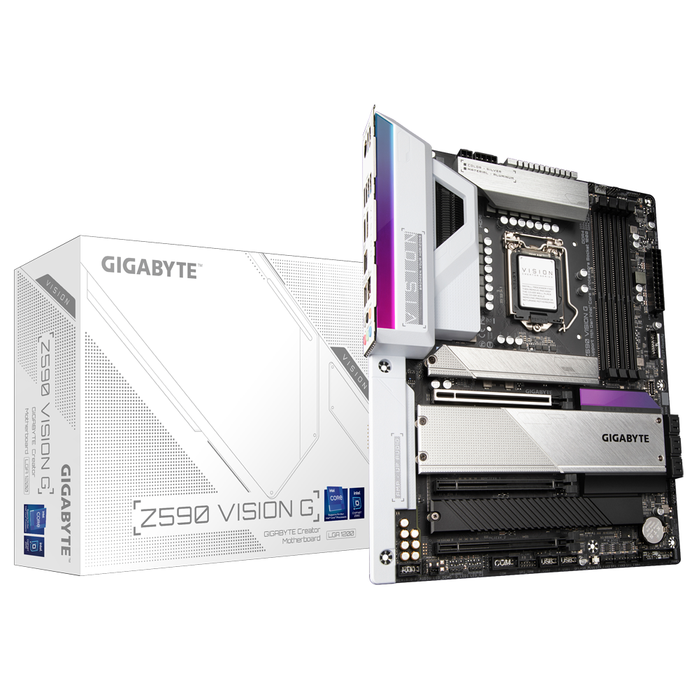 Placa de baza Gigabyte Z590 VISION G, LGA 1200