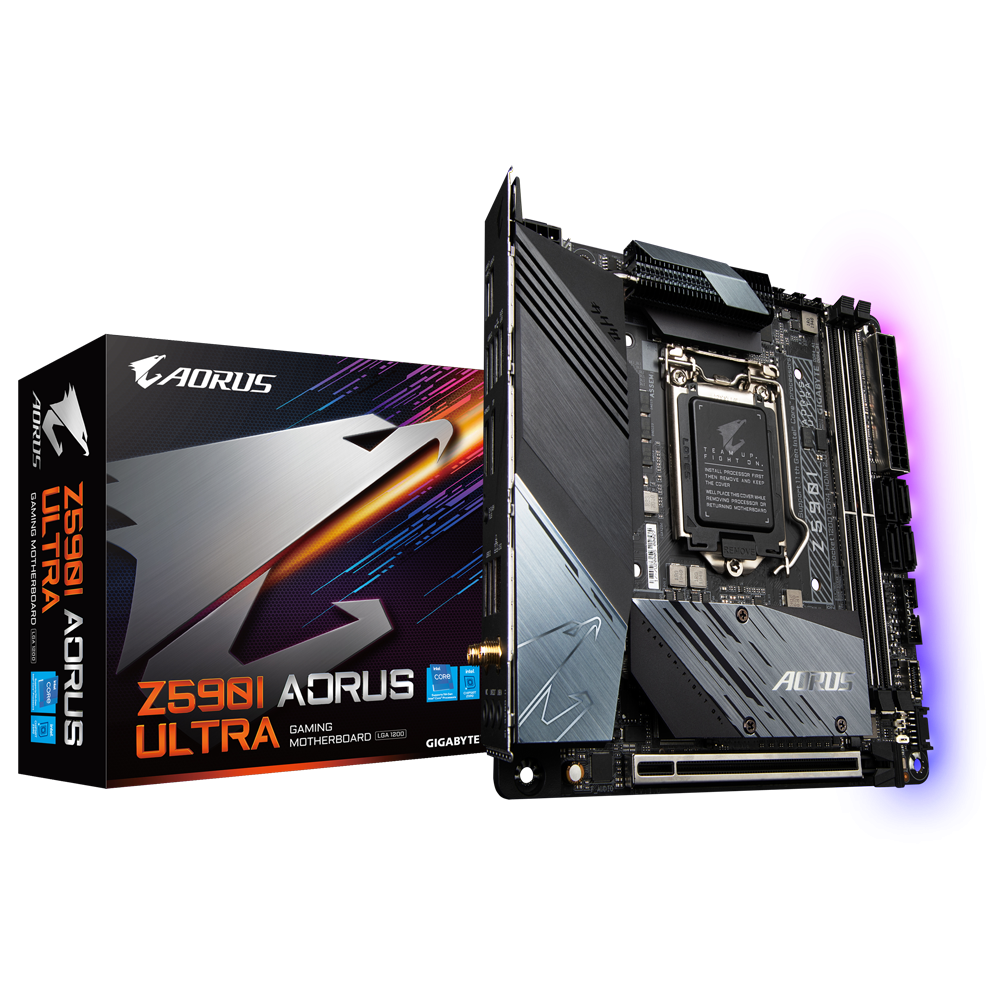 Placa de baza Gigabyte Z590I AORUS ULTRA LGA 1200