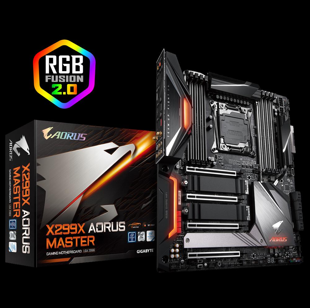 Placa de baza Gigabyte X299X AORUS MASTER, Socket 2066