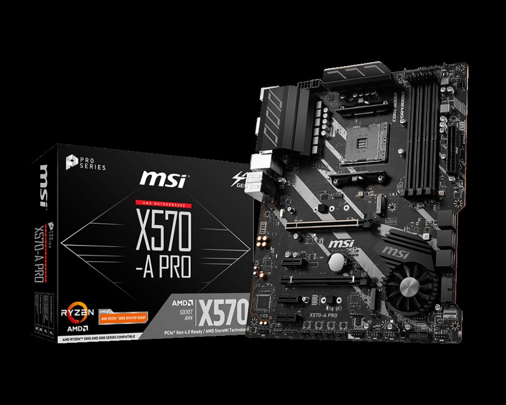 Placa de baza MSI X570-A PRO, socket AM4