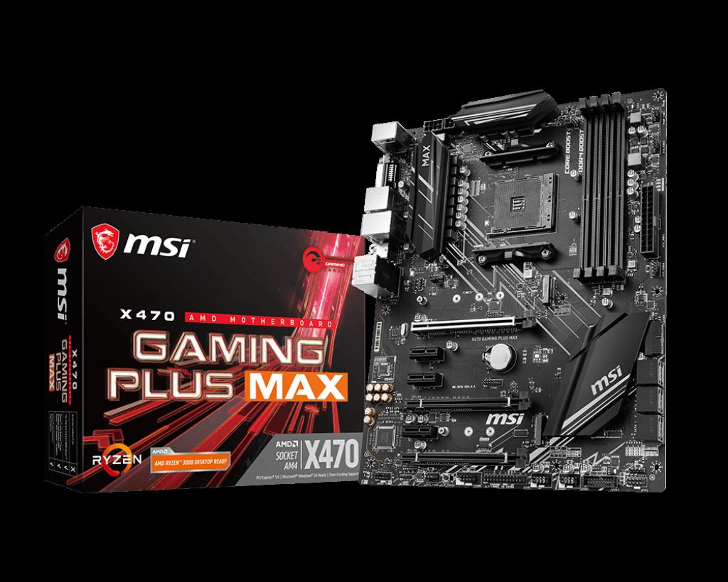 Placa de baza MSI X470 GAMING PLUS MAX, Socket AM4