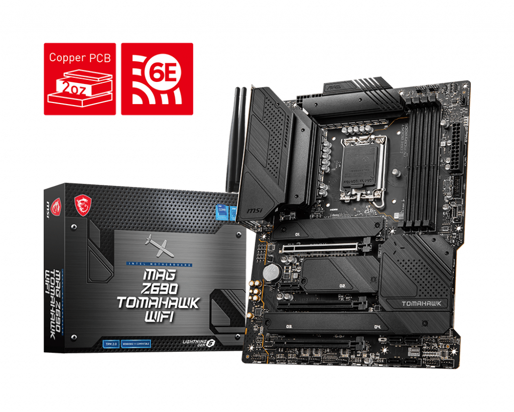 MB MSI MAG Z690 TOMAHAWK WIFI D5 LGA1700