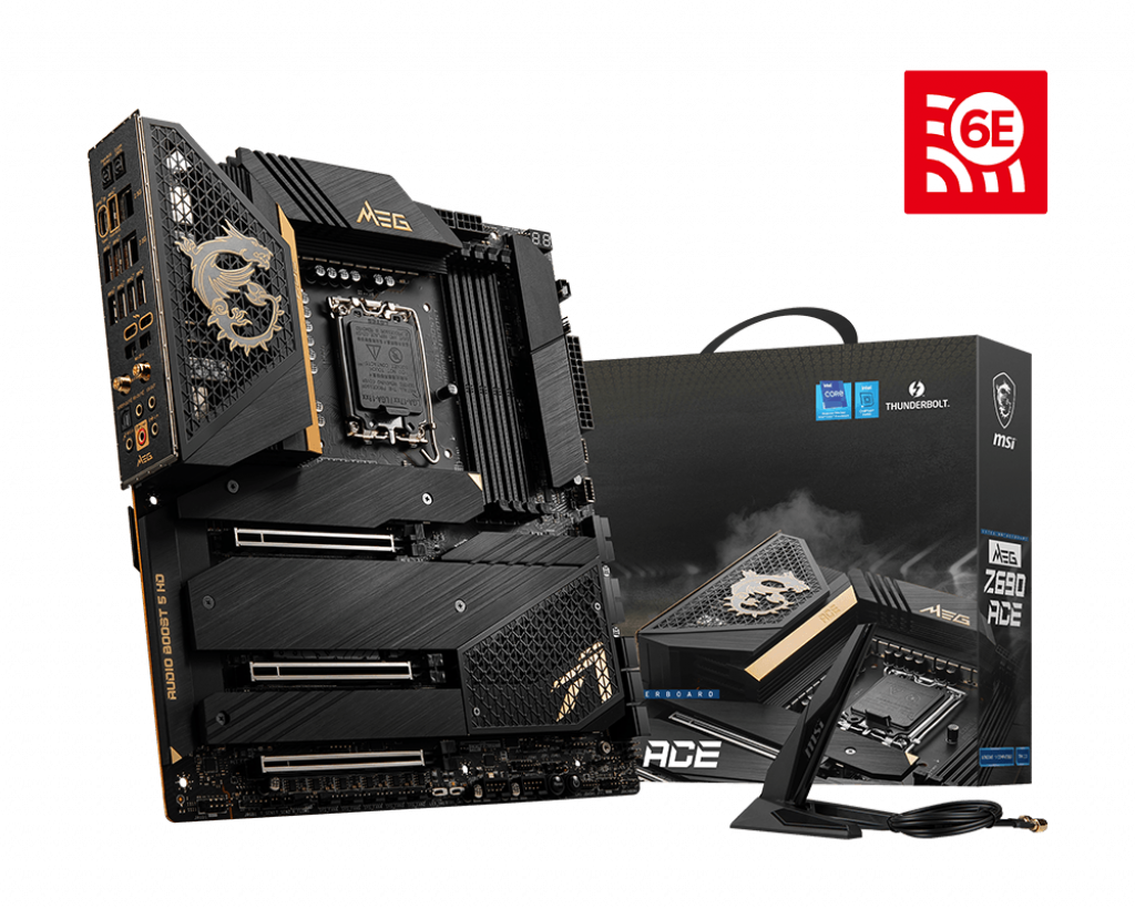 Placa de baza MSI MEG Z690 ACE DDR5, LGA 1700