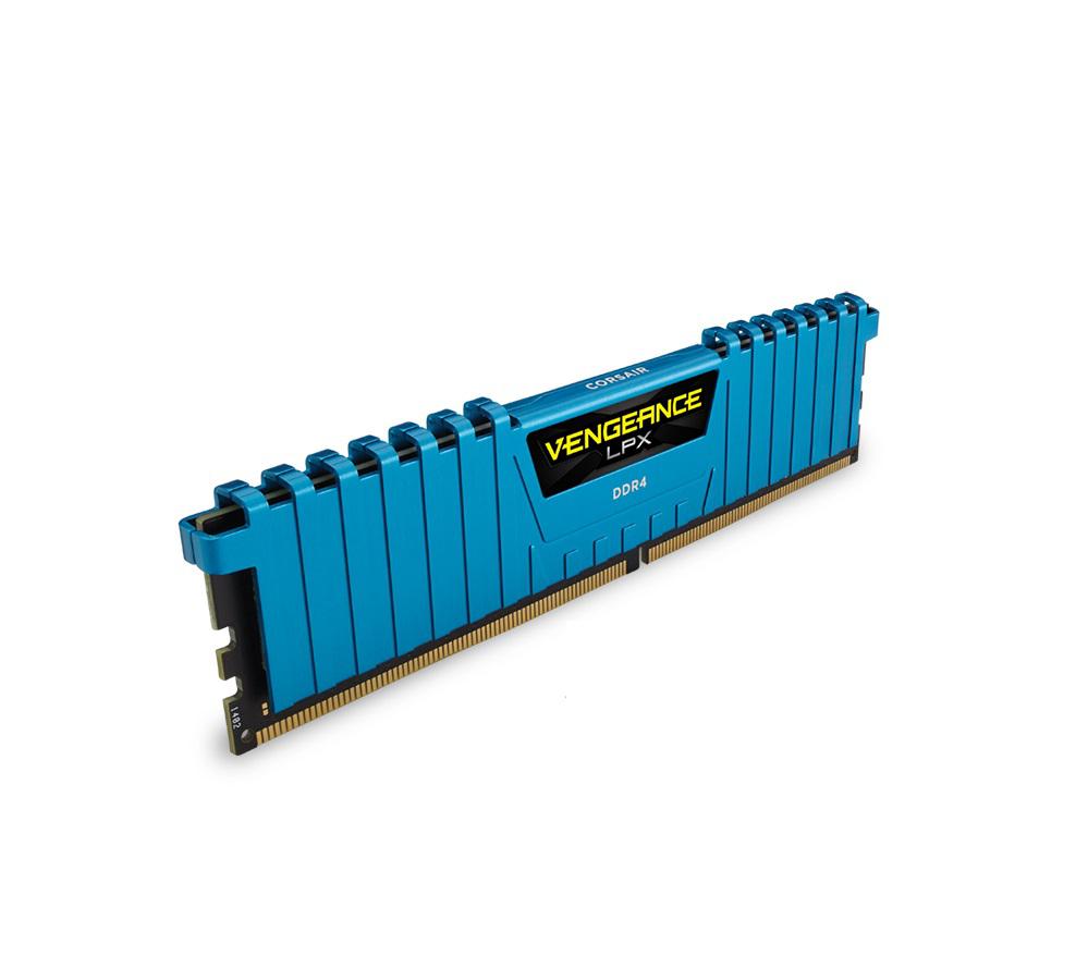 Memorie RAM Corsair Vengeance LPX Blue, DIMM, DDR4, 16GB (2x8GB), CL15, 3000MHz