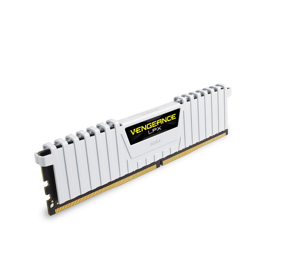 Memorie RAM Corsair Vengeance LPX White, DIMM, DDR4, 16GB (2x8GB), CL15, 3000MHz