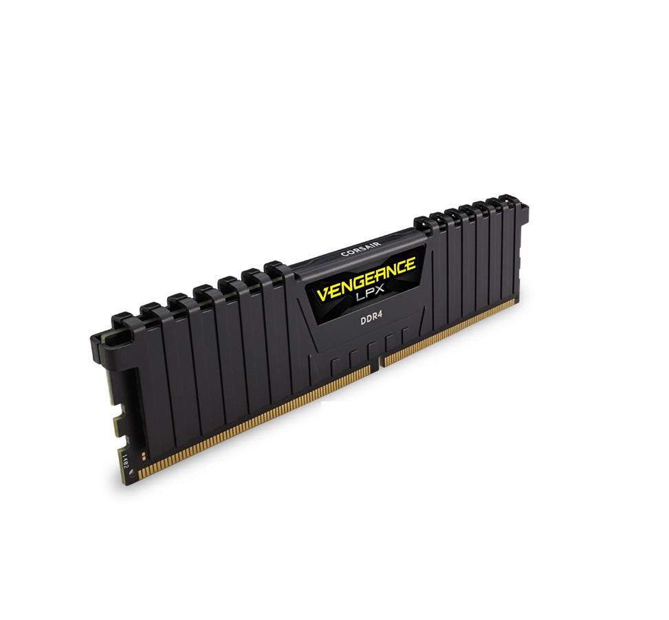 Memorie RAM Corsair Vengeance LPX Black, DIMM, DDR4, 8GB (2x4GB), CL13, 2133MHz