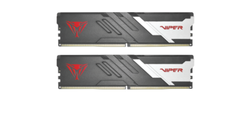 Memorie RAM PATRIOT VIPER VENOM 32GB (2x16GB) DDR5, 6000MHz, CL30, 1.35V, XMP3.0, Kit of 2, gri