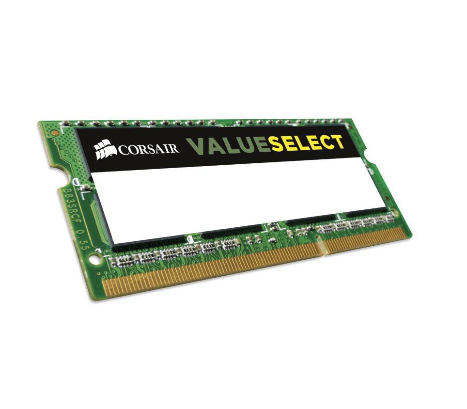 Memorie RAM notebook Corsair, SODIMM, DDR3L, 8GB (2x4GB), CL11, 1600Mhz