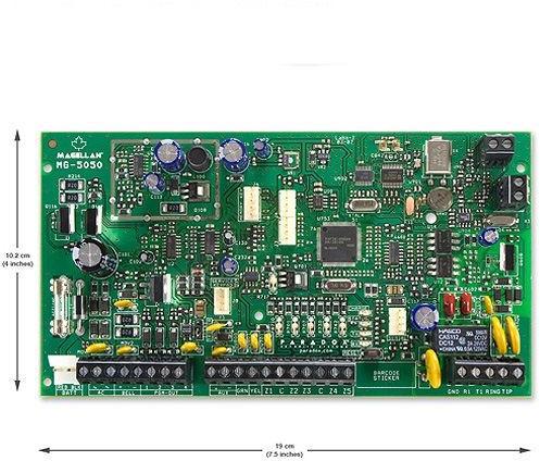 MG5050 PCB+ CUTIE METALICA ( FARA REM), Built-in transceiver (433MHz or 868MHz), RF Jamming Supervision, StayD Mode, 4-wire communication