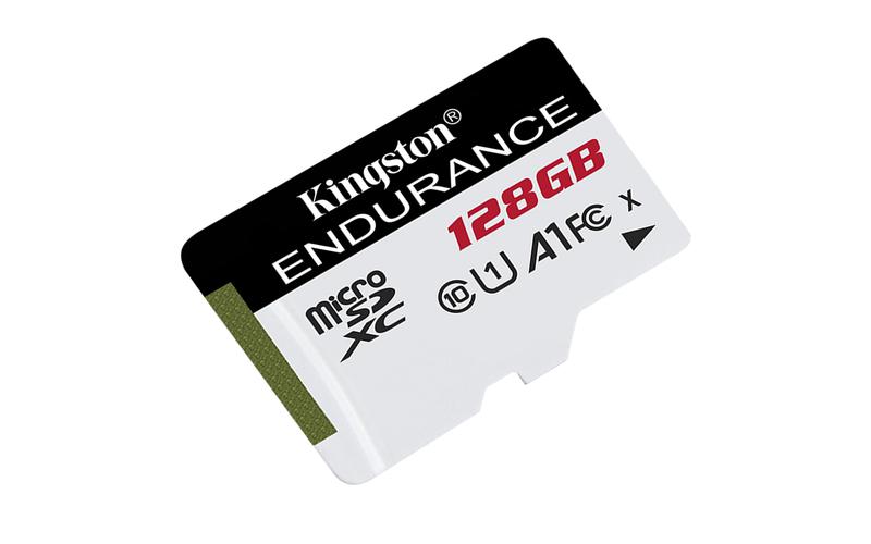 Card de Memorie Micro SDXC Kingston High Endurance, 128GB, Adaptor SD, Class 10
