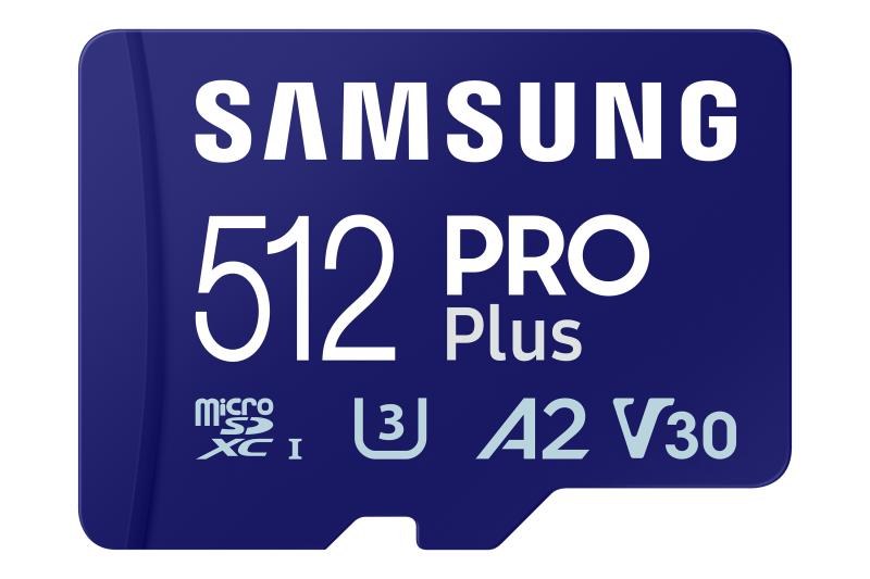 Card de Memorie microSDXC Samsung PRO Plus MB-MD512SB/WW 512GB, Class 10 + adaptor