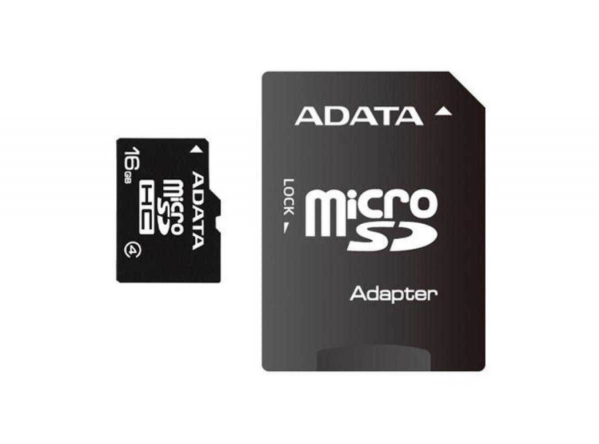 Card de Memorie MicroSD ADATA 16Gb, Class 4