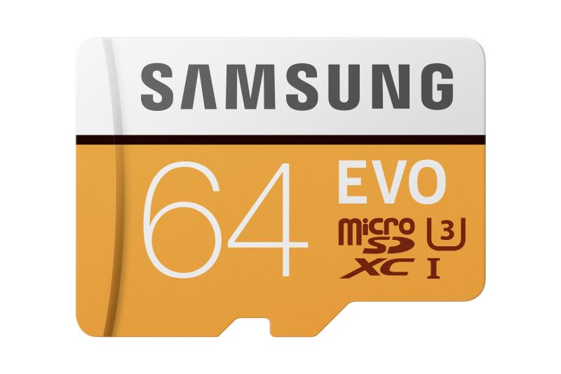 Card de Memorie MicroSD Samsung Evo, 64GB, Class 10