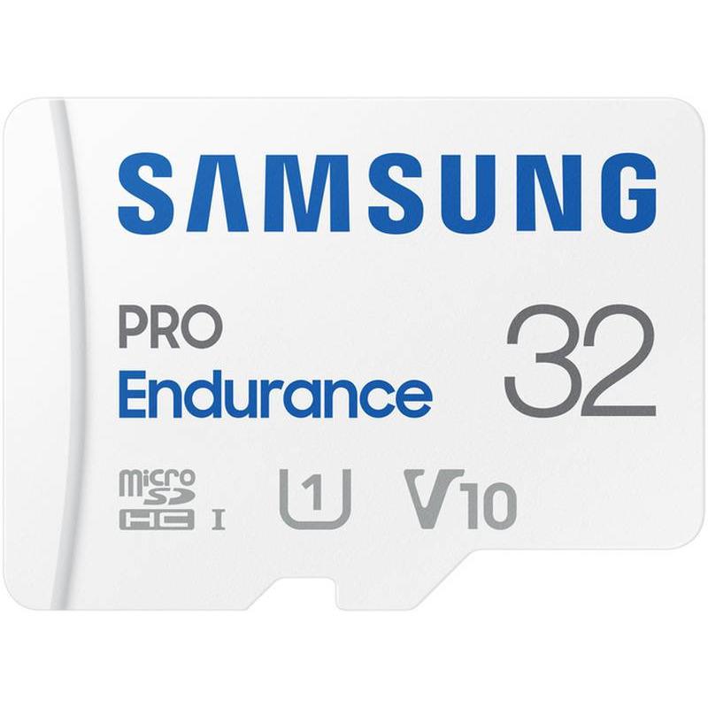 Card memorie Samsung Micro SDHC PRO Endurance (2022) UHS-1 Clasa 10 32GB + Adaptor SD