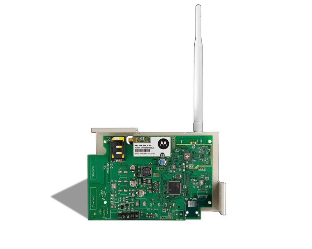 Modul comunicator GSM/GPRS DSC GS2060  pentru seria New Power (1616,1832,1864), Functioneaza cu dispeceratele Surgard System I/II/III, Programabil prin DLSIV prin PC-link sau remote prin GPRS