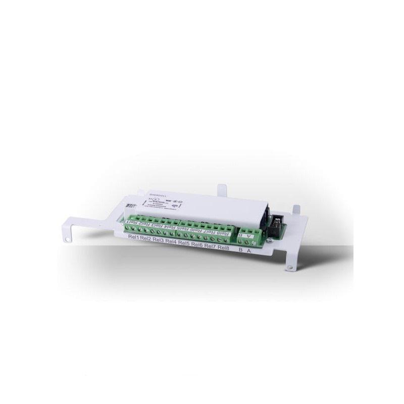 Extension module for FS4000, FD4201/4:- 4 relay outputs for fire;- interface RS485.