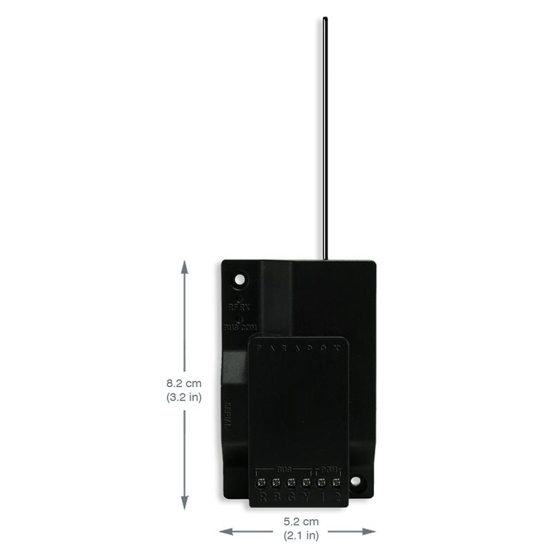 Modul Paradox RX1 de Extensie radio; 2 PGMuri; supervizare la interferente RF; indicator şi test nivel zgomot; compatibil cu gamele: Spectra SP; 32 zone radio (doar pt Spectra SP); telecomenzi compatibile : REM1/RAC1/REM15/REM101; transmitatoare compatibile: DCT10, DCTXP2, DCT2, PMD2P, PMD75, PMD85