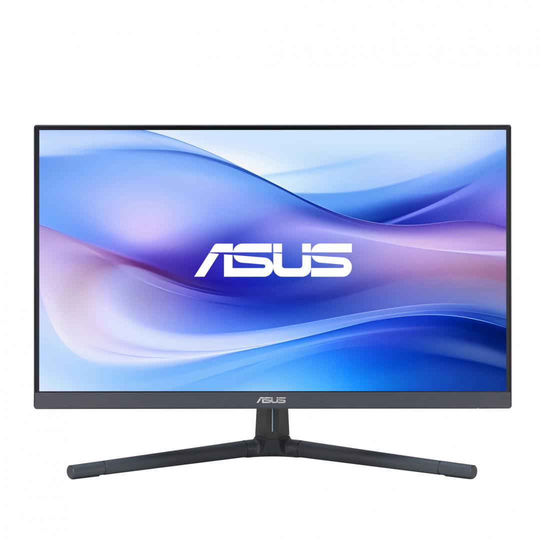 MONITOR ASUS VU249CFE-B 23.8 inch, Panel Type: IPS, Resolution: 1920x1080, Aspect Ratio: 16:9,  Refresh Rate:100Hz, Response time GtG: 1ms, Brightness: 250 cd/m², Contrast (static): 1300:1, Viewing angle: 178°(H)/178°(V), Colours: 16.7M, Adjustability: Tilt: -5° ~ 20°, Height Adjust: Yes