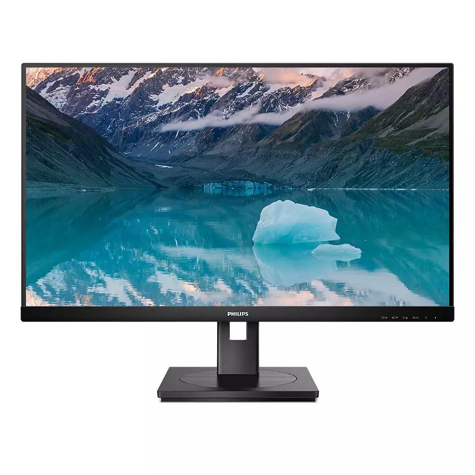 MONITOR Philips 242S9JML/00 23.8 inch, Panel Type: VA, Backlight: WLED ,Resolution: 1920x1080, Aspect Ratio: 16:9, Refresh Rate:75Hz, Responsetime GtG: 4 ms, Brightness: 300 cd/m², Contrast (static): 3000:1,Contrast (dynamic): 50M:1, Viewing angle: 178/178, Color G amut(NTSC/sRGB/Adobe RGB/DCI-P3)