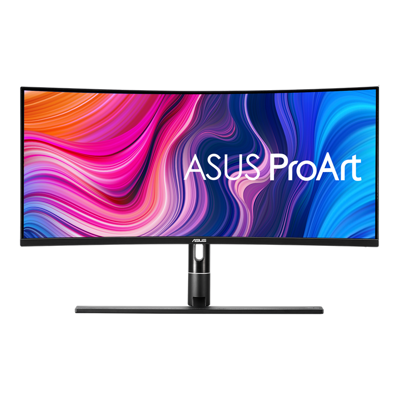 Monitor 34" ASUS ProArt PA34VC, UWQHD 3440* 1440, 21:9, IPS, 178/178 ,curbat 1900R, 300 cd/mp, 1000:1, 5 ms, 100 Hz, HDR10, Flicker-free,Adaptive-Sync, boxe 2*2W, 2* Thunderbolt 3, DP, 2* HDMI, earphone, 3*USB, VESA 100*100, Kensington Lock, culoare negru