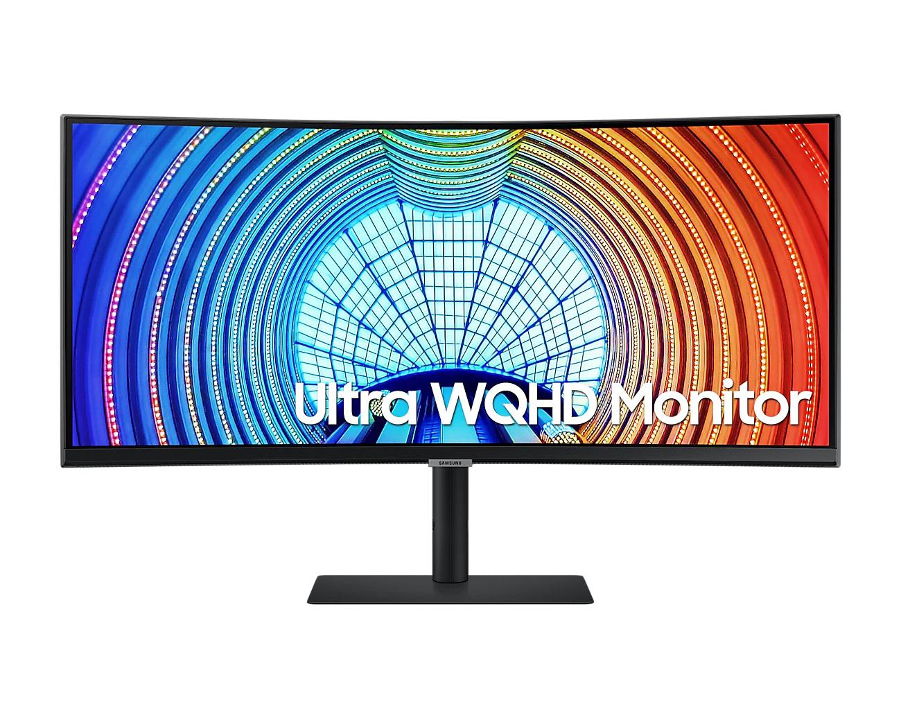 MONITOR 34" SAMSUNG LS34A650UBUXEN curved(1000R), Panel Type: VA ,Resolution: 3440 x 1440, Aspect Ratio: 21:9, Refresh Rate: 100Hz,Response Time: 5ms, Brightness: 350cd/㎡ , Contrast(static): 4000:1,Contrast(dynamic): Mega ∞ DCR, Viewing Angle: 178/178, Color Gamut(NTSC/sRGB/Adobe RGB/DCI-P3): 72%