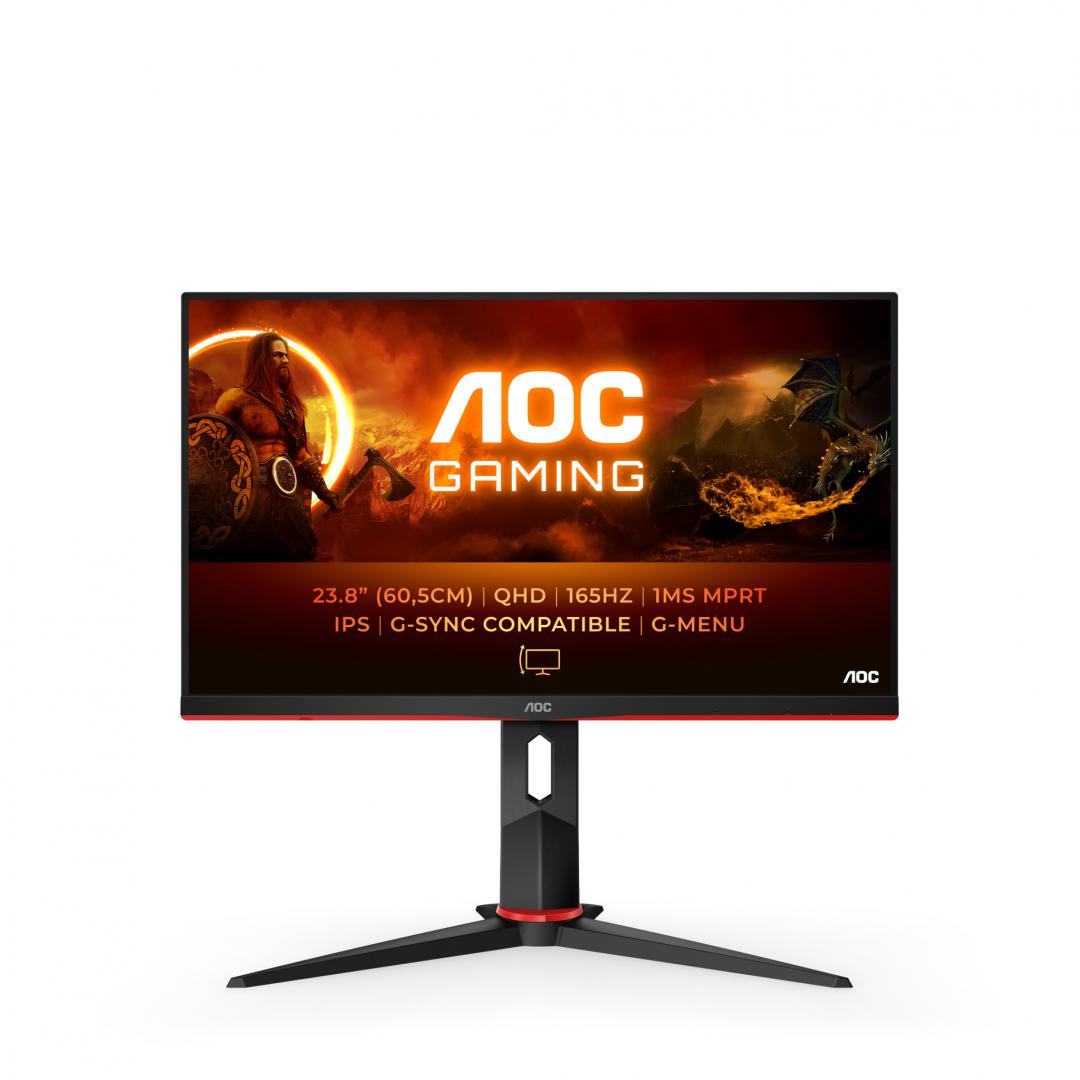 Monitor AOC 23.8" Q24G2A/BK