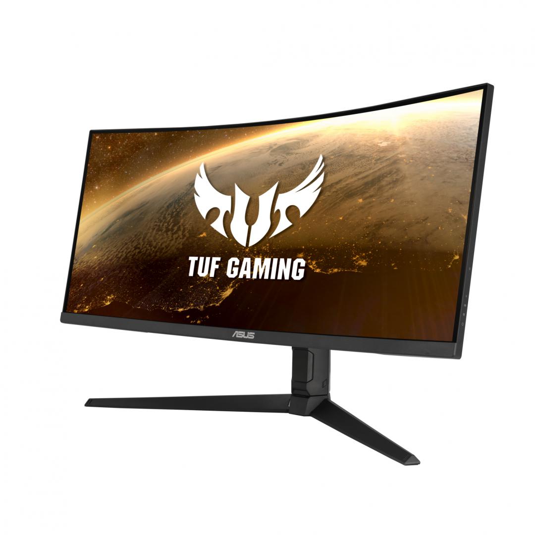 Monitor Asus 34" VG34VQL1B, Curvature: 1500R, Diagonal (inch): 34, Diagonal (cm): 86, Aspect ratio: 21:9, Panel: VA, Resolution: 3440x1440, Refresh Rate: 165Hz, Response time MPRT: 1ms, Brightness (max): 550 cd/m², Contrast (static) : 4000:1, Contrast (dynamic): 100M:1, Viewing angle: 170º(R/L)