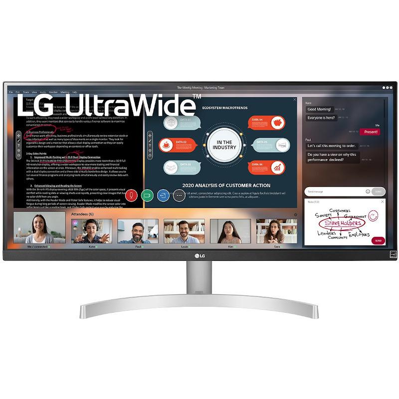 Monitor LG 29" 29WN600-W.AEU