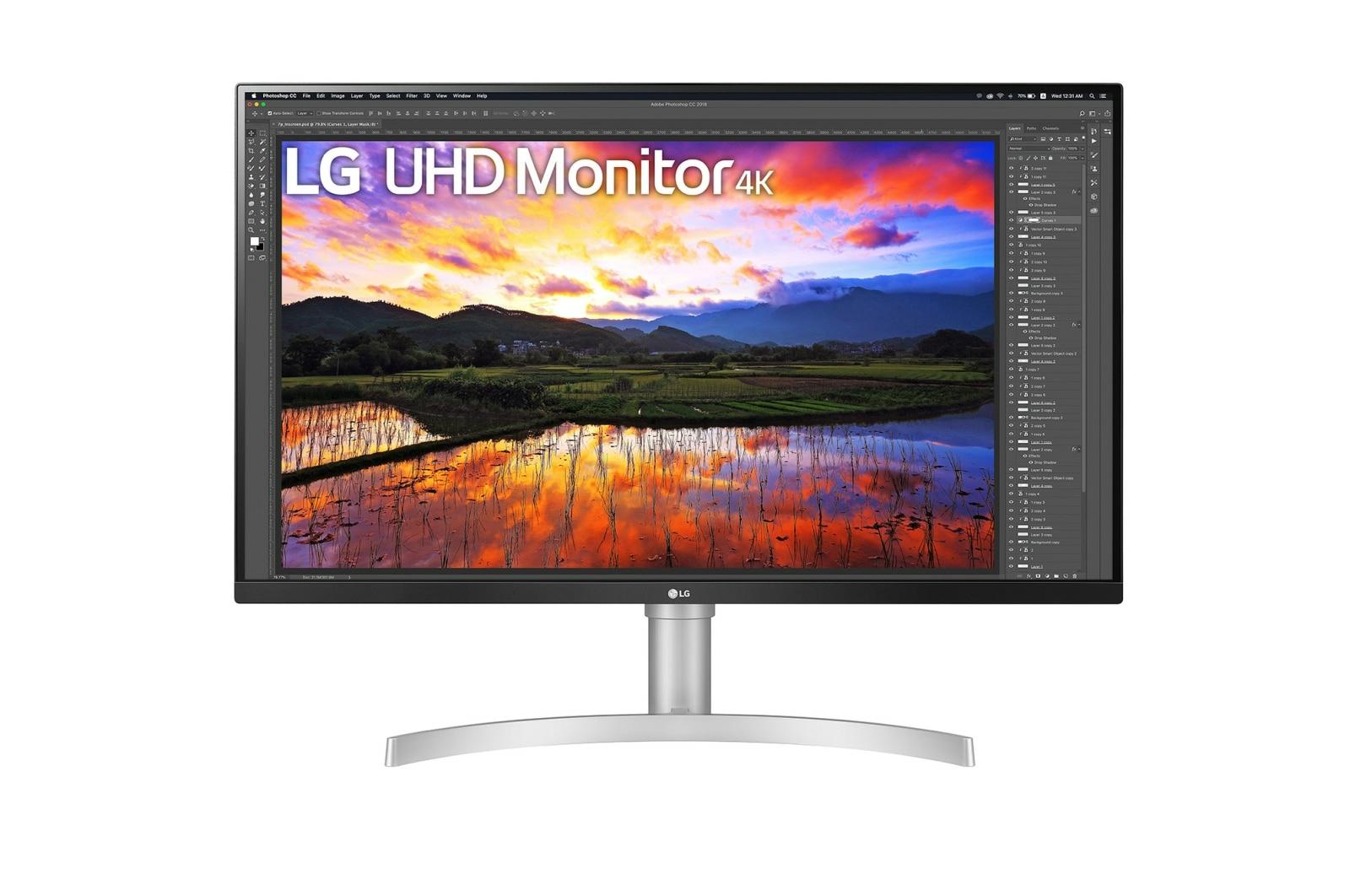 Monitor LG 31.5" 32UN650P-W.AEU